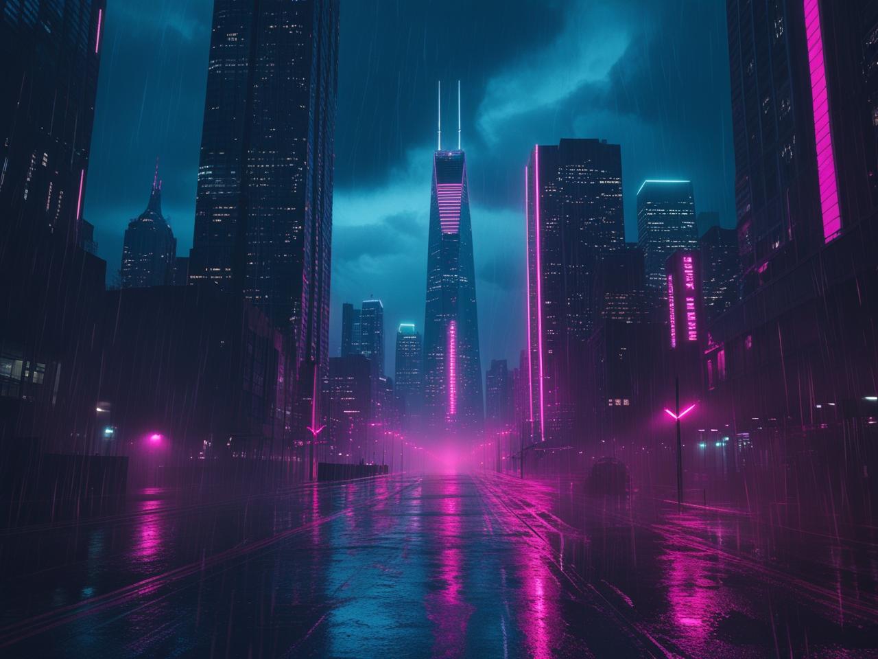 Cyber Dash Background